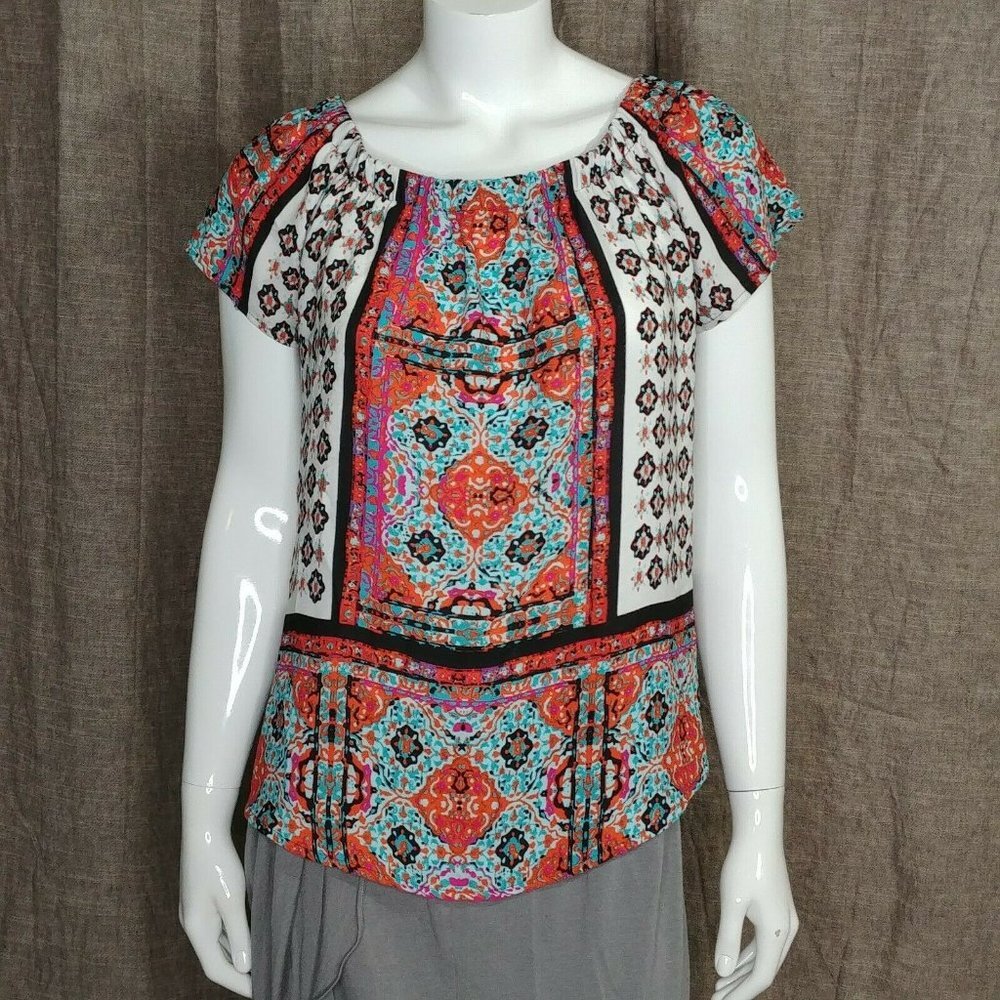 Braeve off shoulder short sleeve top size small